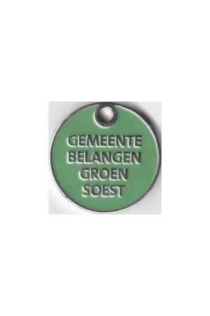 Zwrot pieniędzy Winkelwagenmunt Nederland 'Gemeentebelangen Groen Soest'