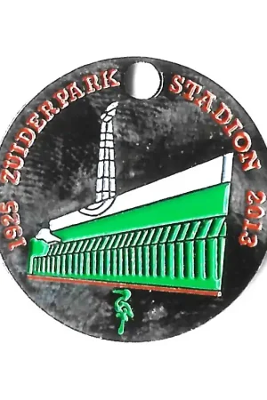 Winkelwagen munt Nederland Zuiderpark stadion Oryginalny