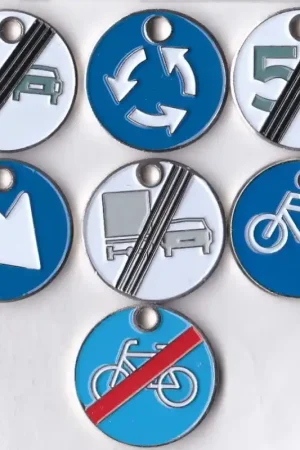 Oryginalny Winkelwagenmunt Nederland 7 x verkeersborden 3