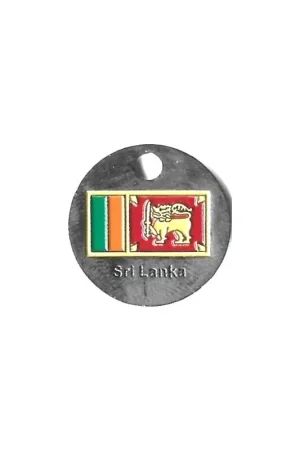 Winkelwagen munt Nederland Vlag van Sri Lanka Tani