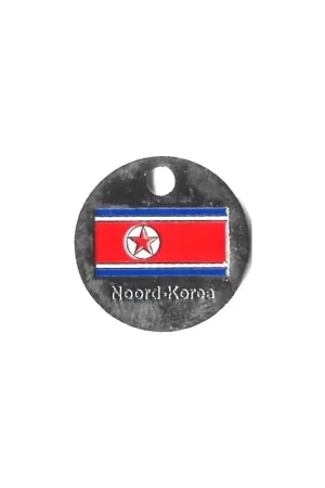 Zamów teraz Winkelwagen munt Nederland Vlag van Noord Korea