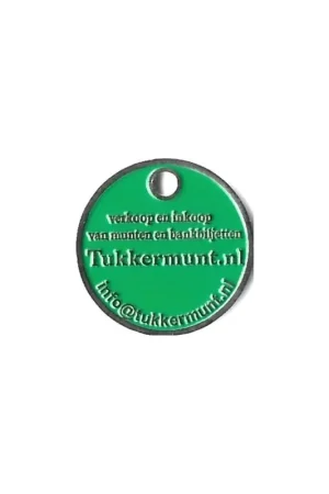 Winkelwagen munt Nederland Tukkermunt Promocja