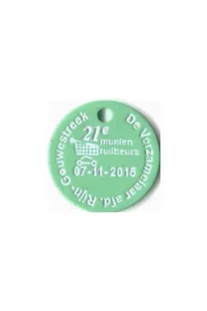 Winkelwagen munt Nederland Ruilbeurs 2015 Promocja