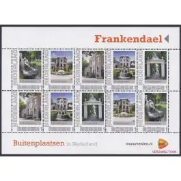 Autentyczny Nederland 2013: NVPH: V2751-Ae-18 "Buitenplaatsen in Nederland": Frankendael: velletje postfris