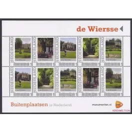 Darmowa dostawa Nederland 2013: NVPH: V2751-Ae-13 "Buitenplaatsen in Nederland": De Wierse: velletje postfris