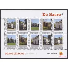 Tani Nederland 2013: NVPH: V2751-Ae-11 "Buitenplaatsen in Nederland": De Haere: velletje postfris