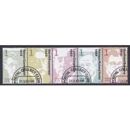 Ostatnia szansa Nederland 2018: V3601-3610: Beleef de Natuur: Reptielen en Amfibieën velletje gestempeld