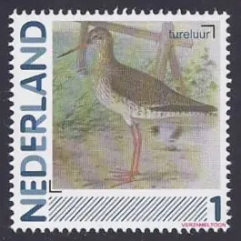 Oferta limitowana Nederland 2013: NVPH: 2791-Aa-64: "Vogels in Nederland": Tureluur:postfris