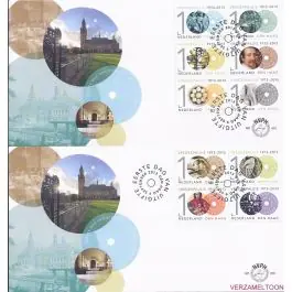 Tani Nederland 2018: V3601-3610: Beleef de Natuur: Reptielen en Amfibieën velletje gestempeld