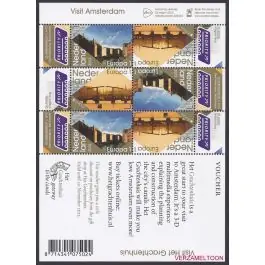 Tylko dziś Nederland 2018: V3601-3610: Beleef de Natuur: Reptielen en Amfibieën velletje gestempeld