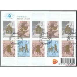 Darmowa dostawa Nederland 2018: V3601-3610: Beleef de Natuur: Reptielen en Amfibieën velletje gestempeld