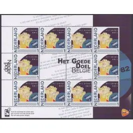 Zwrot pieniędzy Nederland 2012: NVPH: V2791-Ab-25: "Nederlandse Popgeschiedenis": Focus: velletje postfris