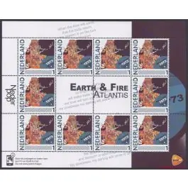 Wysoka jakość Nederland 2012: NVPH: V2791-Ab-13: "Nederlandse Popgeschiedenis": Earth&Fire: velletje postfris