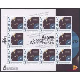 Zwrot pieniędzy Nederland 2012: NVPH: V2791-Ab-11: "Nederlandse Popgeschiedenis": Alquin: velletje postfris