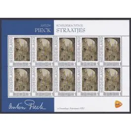 Zwrot pieniędzy Nederland 2012: NVPH: V2751-Af-11: "Ontdek Anton Pieck": Schilderachtige straatjes: velletje postfris