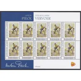 Oferta limitowana Nederland 2012: NVPH: V2751-Af-10: "Ontdek Anton Pieck": Oud Hollands vervoer: velletje postfris