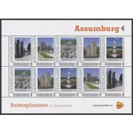 Nowość Nederland 2012: NVPH: V2751-Ae-3 "Buitenplaatsen in Nederland": Assemburg: velletje postfris