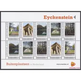 Tani Nederland 2012: NVPH: V2751-Ae-17 "Buitenplaatsen in Nederland": Eyckenstein: velletje postfris