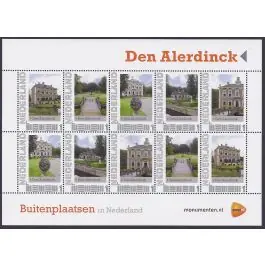 Premium Nederland 2012: NVPH: V2751-Ae-16 "Buitenplaatsen in Nederland": Den Alerdinck: velletje postfris