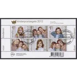 Rabat Nederland 2018: V3601-3610: Beleef de Natuur: Reptielen en Amfibieën velletje gestempeld