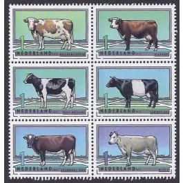 Zamów teraz Nederland 2018: V3601-3610: Beleef de Natuur: Reptielen en Amfibieën velletje gestempeld