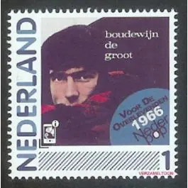 Autentyczny Nederland 2012: NVPH: 2791-Ab-6: "Nederlandse Popgeschiedenis": Boudewijn de Groot: postfris