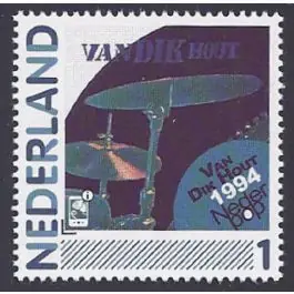 Popularny Nederland 2012: NVPH: 2791-Ab-21: "Nederlandse Popgeschiedenis": Van Dik Hout: postfris