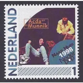 Darmowa dostawa Nederland 2012: NVPH: 2791-Ab-16: "Nederlandse Popgeschiedenis": Acda en de Munnik: postfris