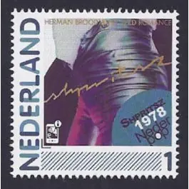 Szybka dostawa Nederland 2012: NVPH: 2791-Ab-15: "Nederlandse Popgeschiedenis": Herman Brood: postfris