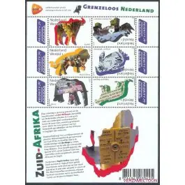 Niska cena Nederland 2018: V3601-3610: Beleef de Natuur: Reptielen en Amfibieën velletje gestempeld