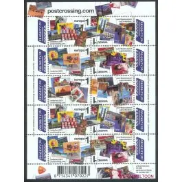 Oferta Nederland 2018: V3601-3610: Beleef de Natuur: Reptielen en Amfibieën velletje gestempeld