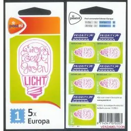 Darmowa dostawa Nederland 2018: V3601-3610: Beleef de Natuur: Reptielen en Amfibieën velletje gestempeld