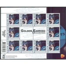 Szybka dostawa Nederland 2011: NVPH: V2791-Ab-1: "Nederlandse Popgeschiedenis": Golden Earring: velletje postfris