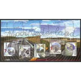 Wyprzedaż Nederland 2018: V3601-3610: Beleef de Natuur: Reptielen en Amfibieën velletje gestempeld