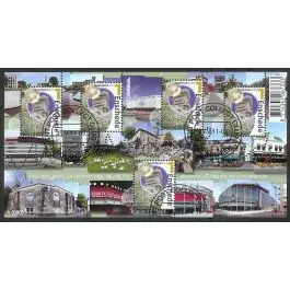 Niska cena Nederland 2018: V3601-3610: Beleef de Natuur: Reptielen en Amfibieën velletje gestempeld