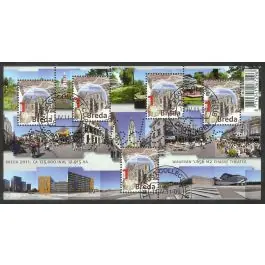 Premium Nederland 2018: V3601-3610: Beleef de Natuur: Reptielen en Amfibieën velletje gestempeld