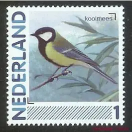 Oferta limitowana Nederland 2011: NVPH: 2791-Aa-34: "Vogels in Nederland": Koolmees: postfris