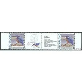 Tylko dziś Nederland 2011: NVPH: 2791-Aa-27: "Vogels in Nederland": IJsvogel: strip postfris