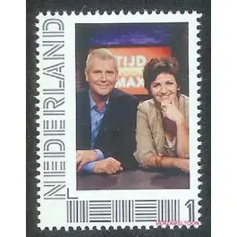 Ostatnia szansa Nederland 2011: NVPH: 2751-Ac-6: "Ontdek 60 jaar Televisie": Tijd voor Max: postfris