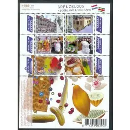 Darmowa dostawa Nederland 2018: V3601-3610: Beleef de Natuur: Reptielen en Amfibieën velletje gestempeld