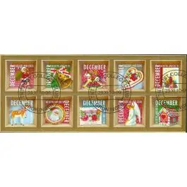 Wysoka jakość Nederland 2018: V3601-3610: Beleef de Natuur: Reptielen en Amfibieën velletje gestempeld