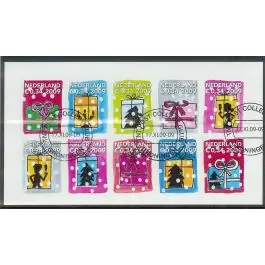 Zwrot pieniędzy Nederland 2018: V3601-3610: Beleef de Natuur: Reptielen en Amfibieën velletje gestempeld