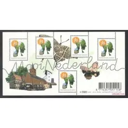Bezpieczna płatność Nederland 2018: V3601-3610: Beleef de Natuur: Reptielen en Amfibieën velletje gestempeld