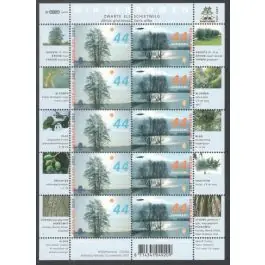 Oferta limitowana Nederland 2007: NVPH: V2528-2529: Bomen in de winter: velletje postfris