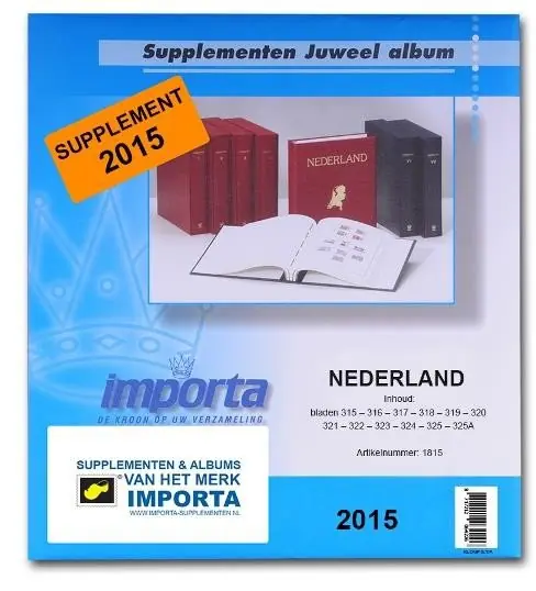 Autentyczny Supplement Nederland Basis 2015
