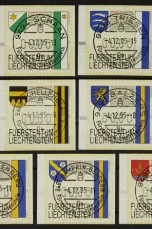 Oferta limitowana Liechtenstein Automaat MI. 1-11