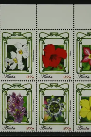 Oryginalny Aruba NVPH 472-481