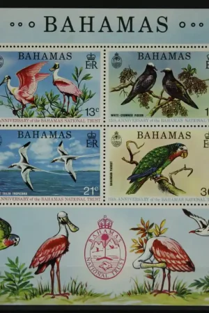 Bahamas Michel Blok 11 Oryginalny