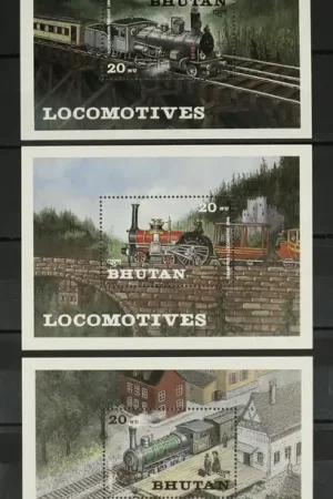 Tylko dziś Bhutan Michel Blok 107-109