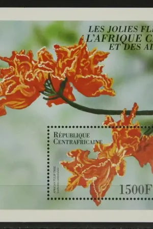 Popularny Centr. Afrikaanse Republiek Michel 2424 (Blok 636)